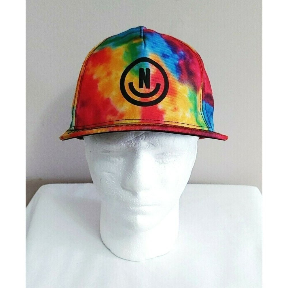 Neff Men's Tie Dye Snapback Hat Polyester  Baseball Cap